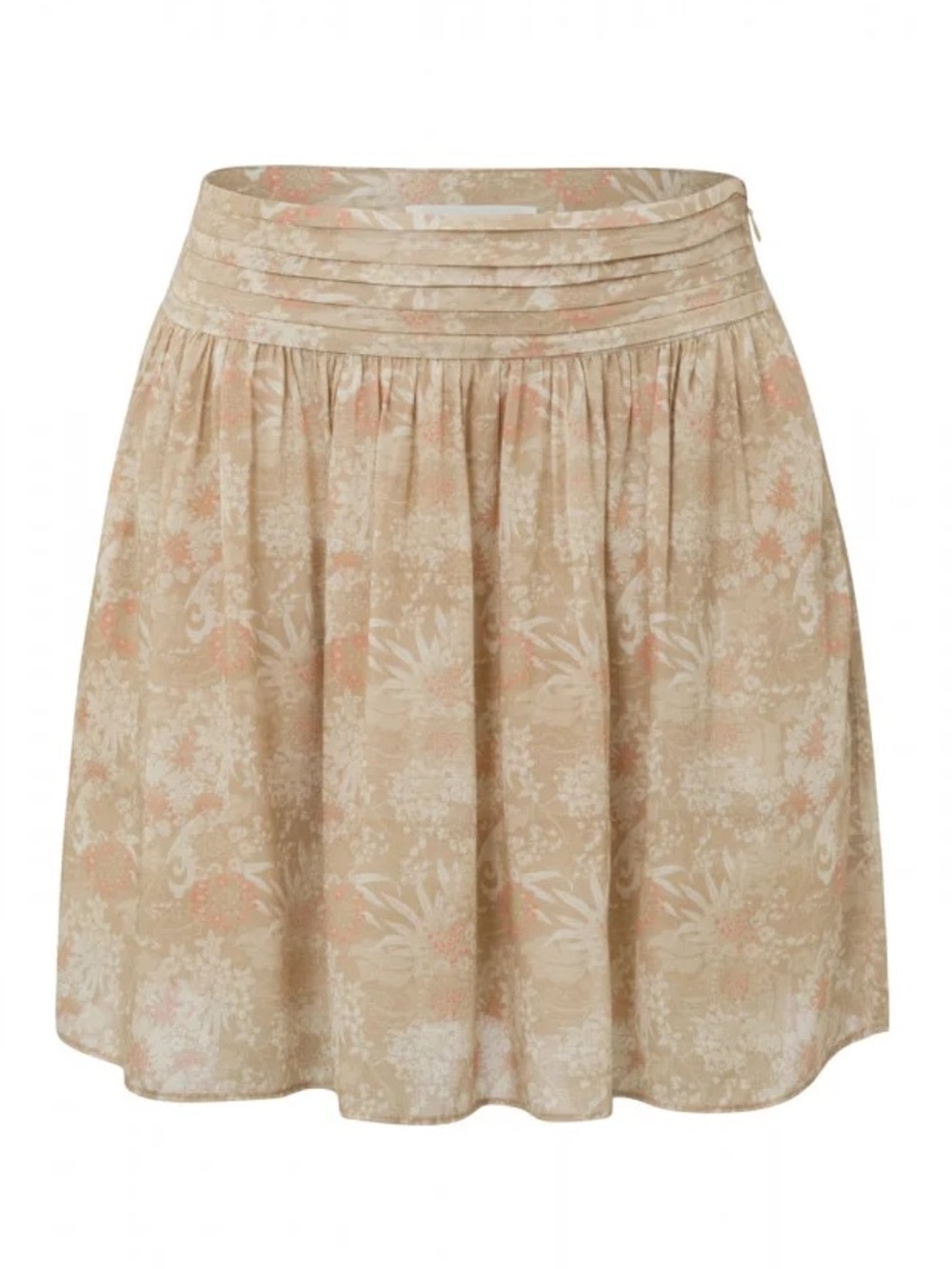 YAYA Floral Mini Skirt Summer Sand